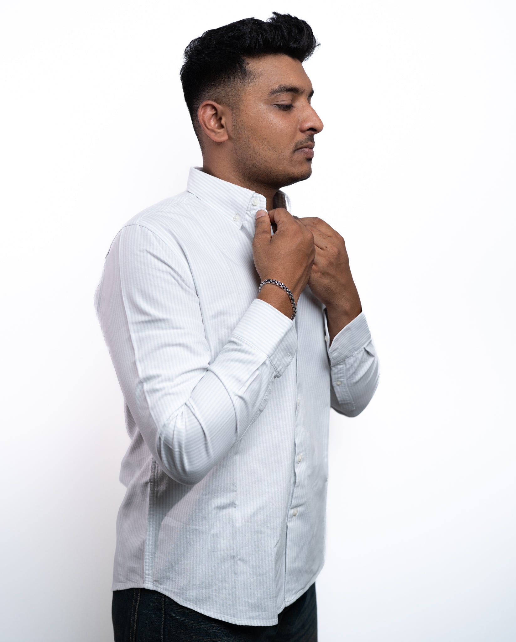White Static Shirt