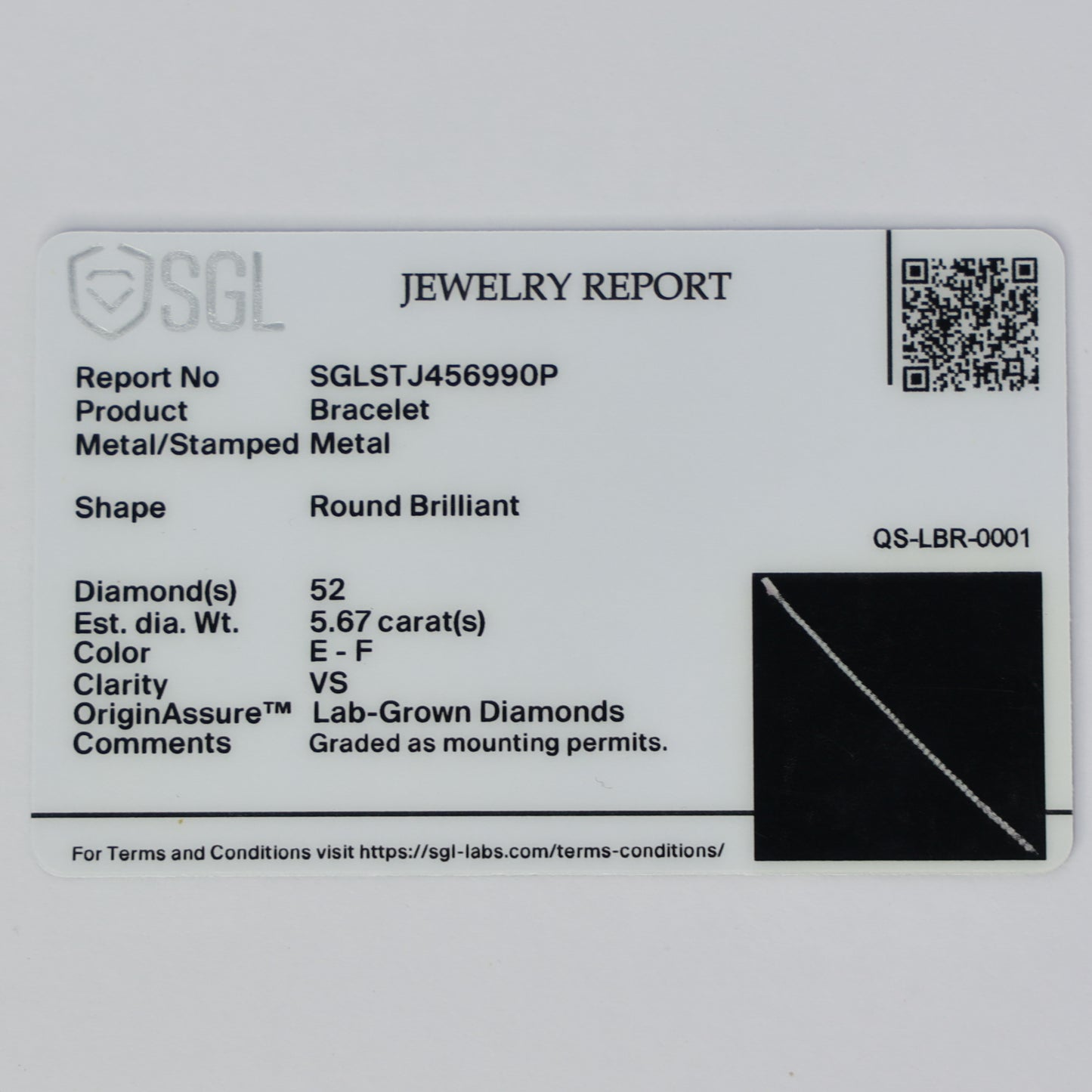 Argento Luxe Diamond Bracelet