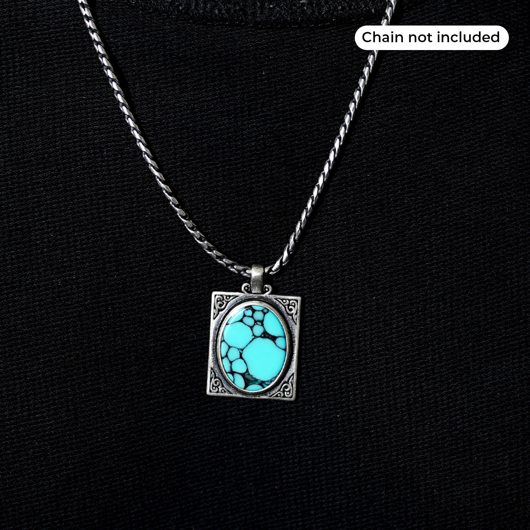 Azure Mosaic Pendant