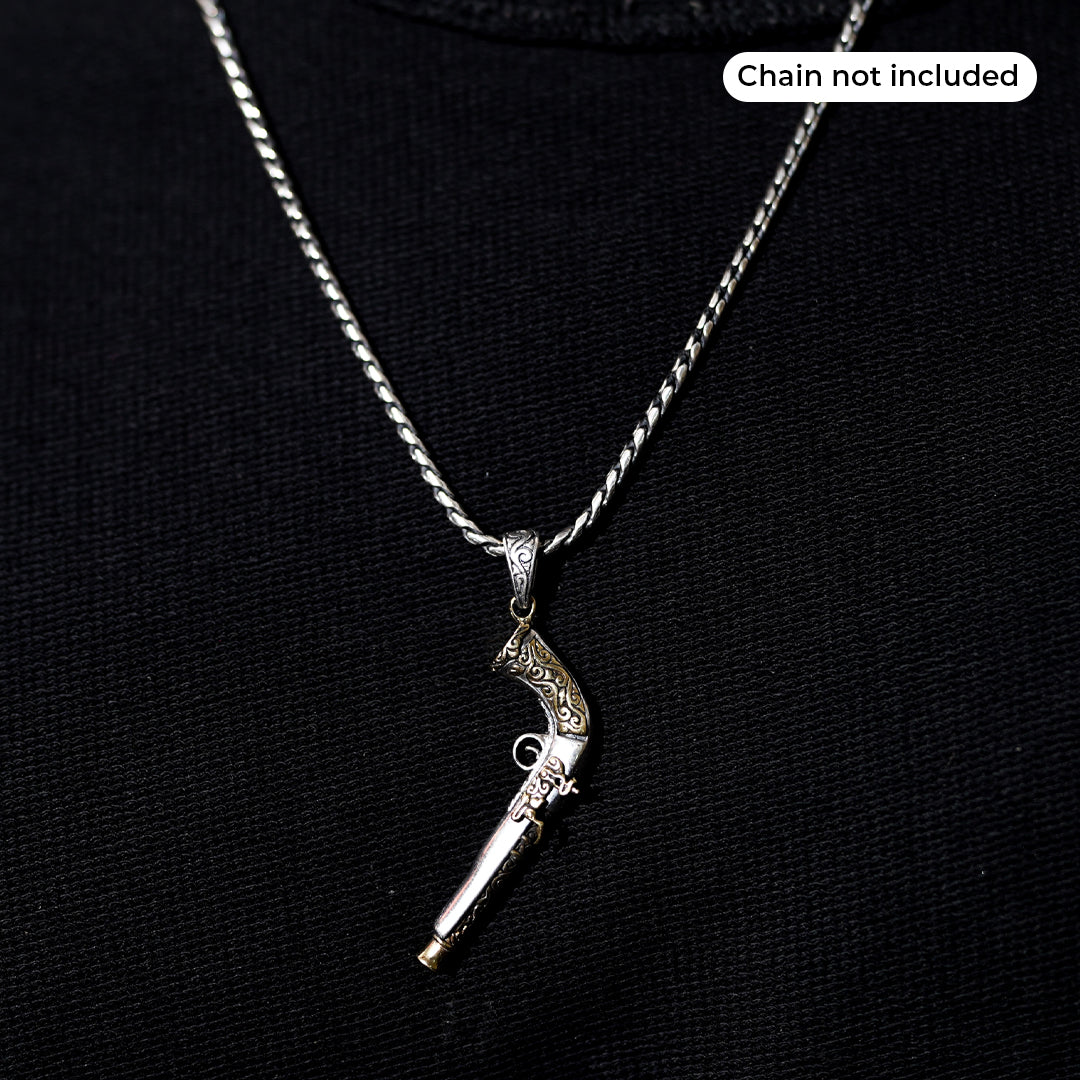Vintage Flintlock Pendant