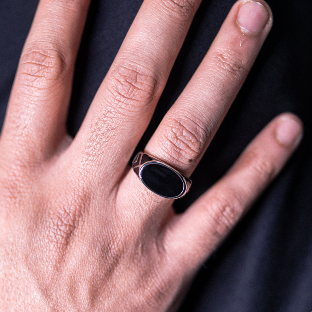 Onyx Eclipse Ring