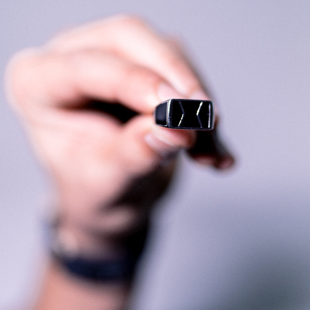 Obsidian Nexus Ring