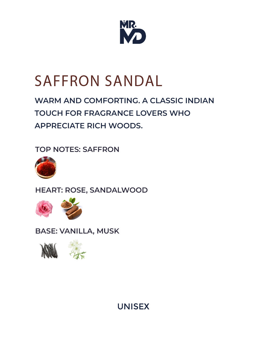 SAFFRON SANDAL (50ml) (Inspired by Saffron & Sandalwood Blend)