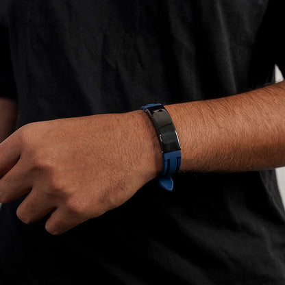 Rubber sports bracelet