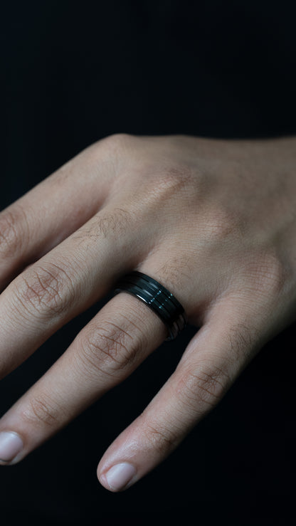 three-band ring