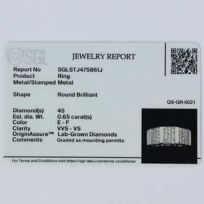 Valor Grid Diamond ring